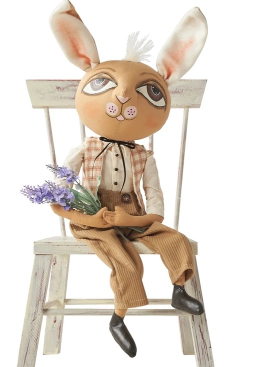 Other - Joe Spencer Wilbur Woodland Rabbit Plush Doll - Tan & Cream